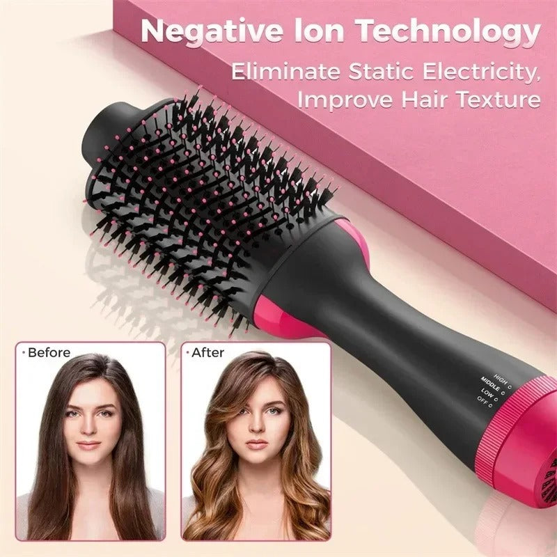 4 In 1 Hot Air Brush Styling Comb