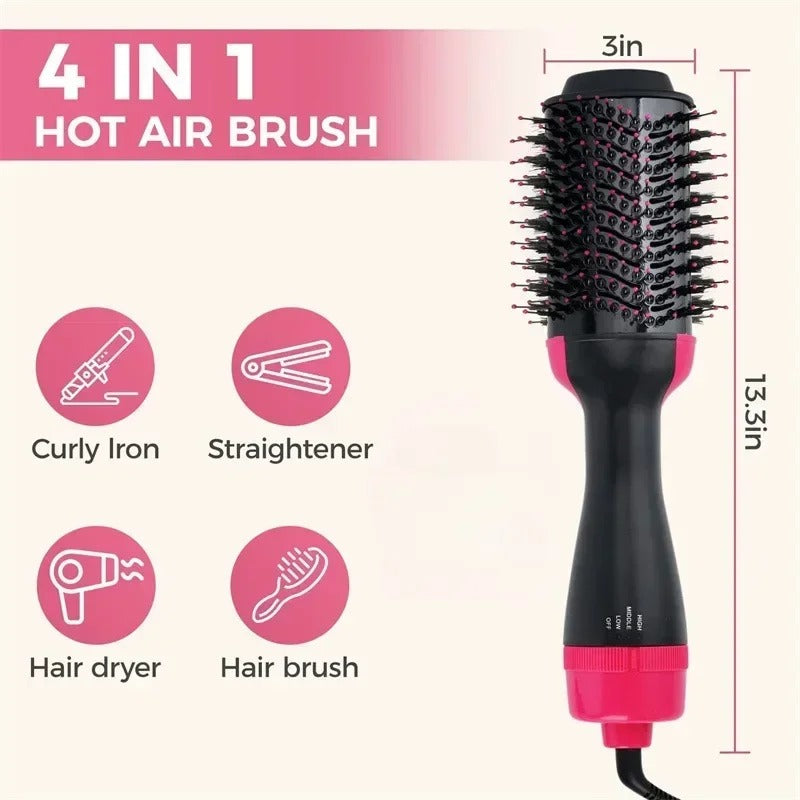 4 In 1 Hot Air Brush Styling Comb